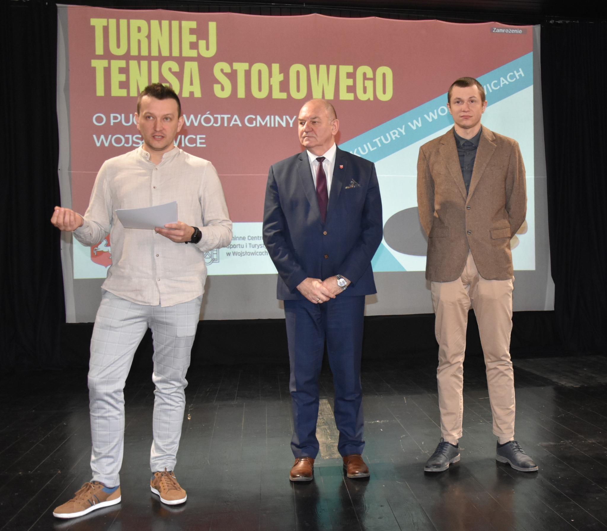 Turniej Tenisa Stołowego o Puchar Wójta Gminy Wojsławice 2025